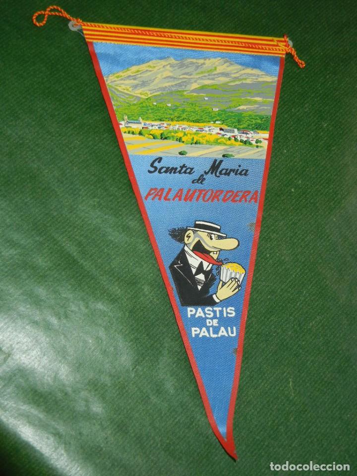 Sammlung von Wimpeln: BANDERIN SANTA MARIA DE PALAUTORDERA - PASTIS DE PALAU - A&Ntilde;OS 1970
