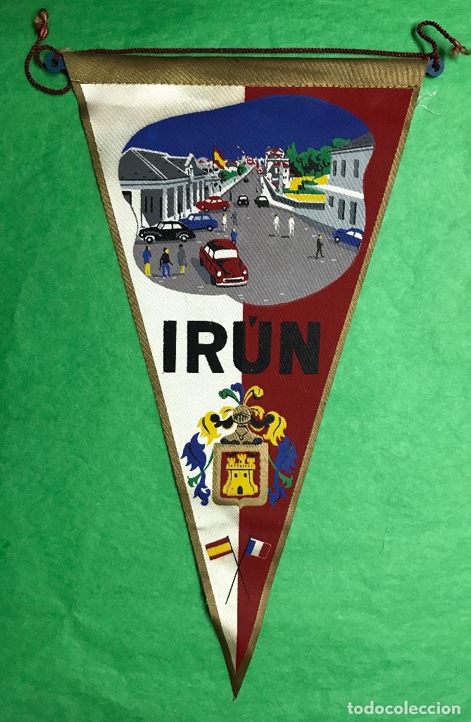 Fanions de collection: Bander&iacute;n de Ir&uacute;n - Guip&uacute;zcoa - A&ntilde;os 60