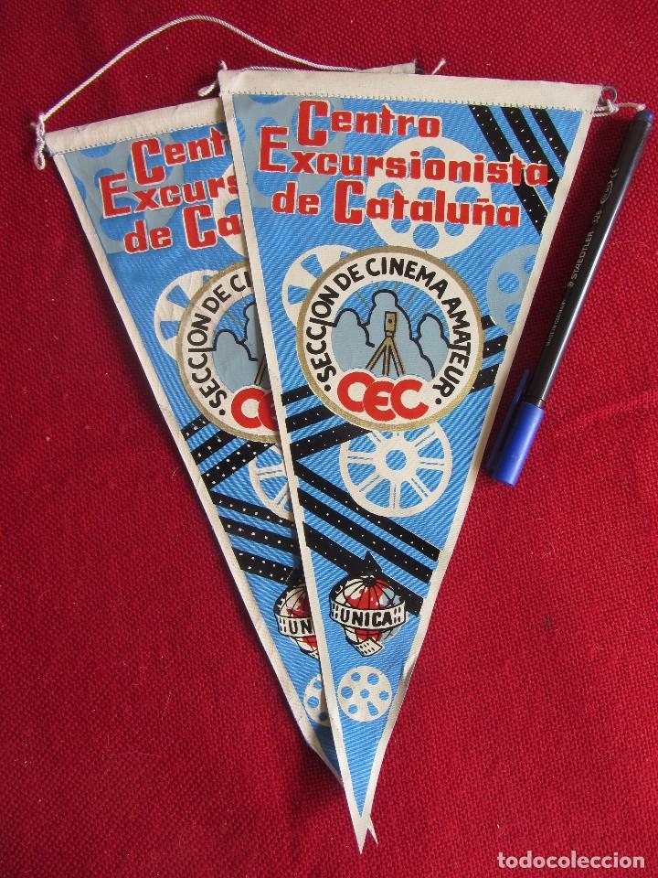 Banderines de colecci&oacute;n: BANDER&Iacute;N CENTRO EXCURSIONISTA DE CATALU&Ntilde;A. SECCION DE CINEMA AMATEUR