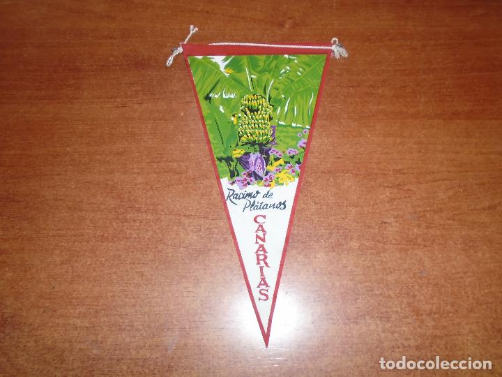 Banderines de colecci&oacute;n: BANDER&Iacute;N CANARIAS, RACIMO DE PL&Aacute;TANOS.