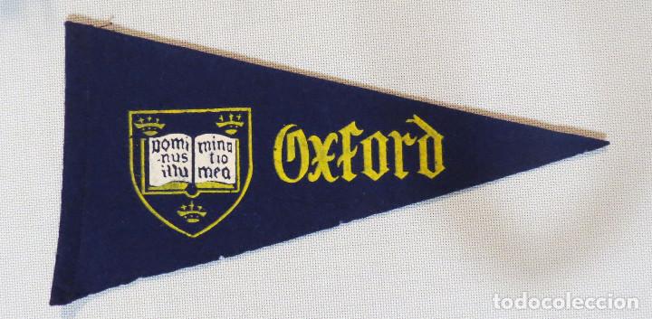 Banderines de colección: BANDERINES ANTIGUOS DE FIELTRO, OXFORD Y WHITEHALL LONDON - Foto 2 - 99844507