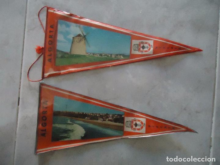 Galhardetes de cole&ccedil;&atilde;o: banderin algorta guecho getxo bilbao vizcaya euskadi molino aixerrota playa neguri el abra nervion