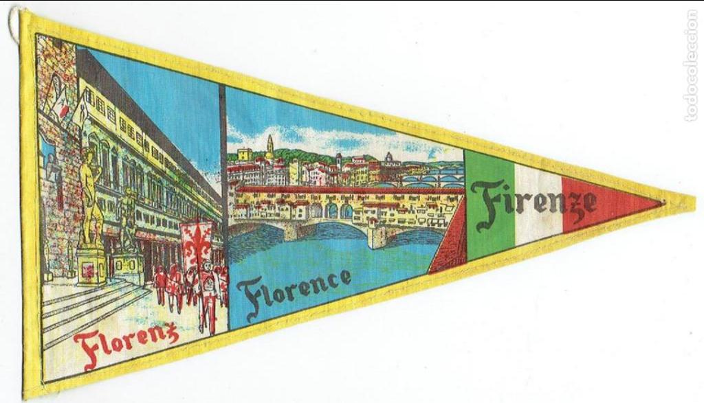 Banderines de colecci&oacute;n: BANDERIN, FLORENCE - Foto 1