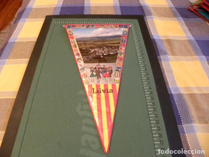 Banderines de colecci&oacute;n: BANDERIN DE LLIVIA--GIRONA - Foto 1