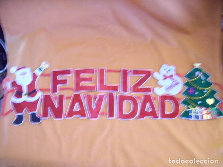Sammlung von Wimpeln: BANDER&Iacute;N DE FELIZ NAVIDAD DE COCA COLA POSIBLEMENTE DE LOS 90