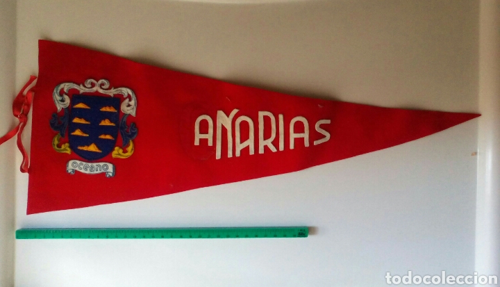 Galhardetes de cole&ccedil;&atilde;o: BANDER&Iacute;N CANARIAS.
