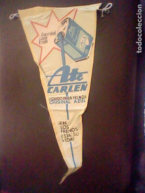 Collection pennants: BANDERIN LIQUIDO FRENOS AZUL ATE CARLEN 8
