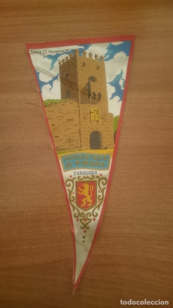 Collection pennants: MONASTERIO DE PIEDRA - ZARAGOZA DE 37 CENTIMETROS DE LARGO