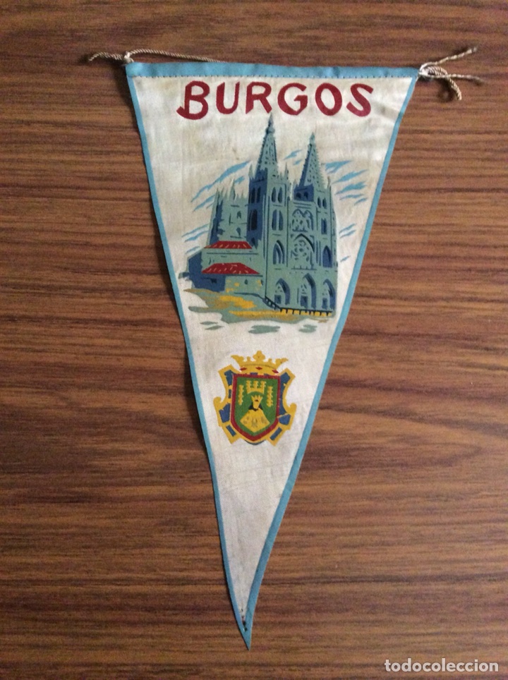 Banderines de colecci&oacute;n: BURGOS.BANDERIN ANTIGUO.CATEDRAL.