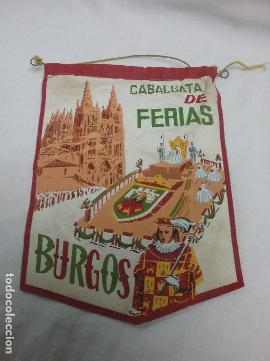 Collection pennants: ANTIGUO BANDER&Iacute;N DE BURGOS - CABALGATA DE FERIAS DE BURGOS