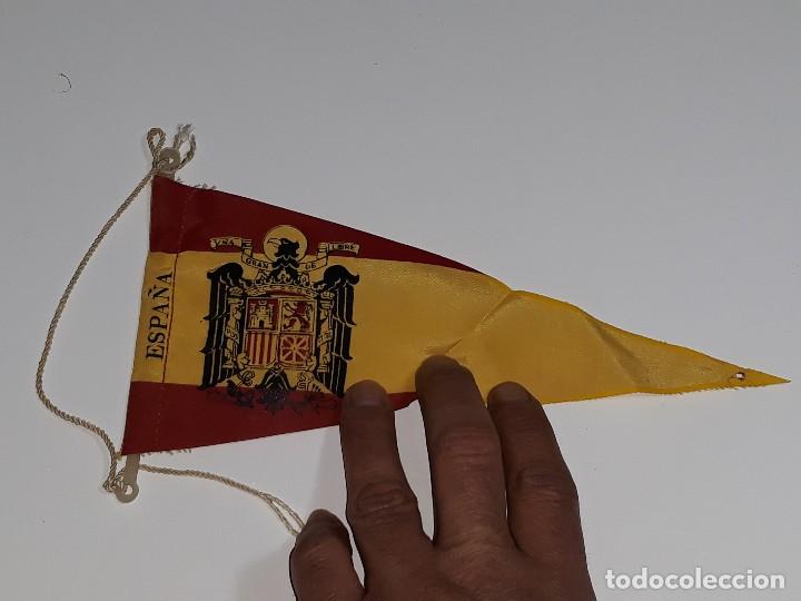 Collection pennants: ANTIGUO BANDERIN DE ESPA&Ntilde;A AGUILA SAN JUAN A&Ntilde;OS 60
