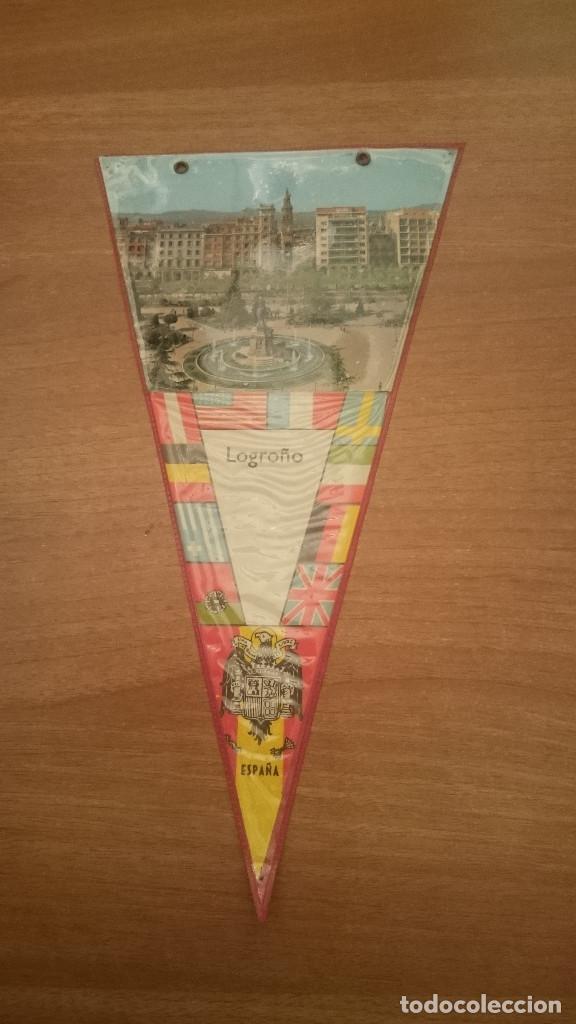 Sammlung von Wimpeln: BANDERIN DE LOGRO&Ntilde;O
