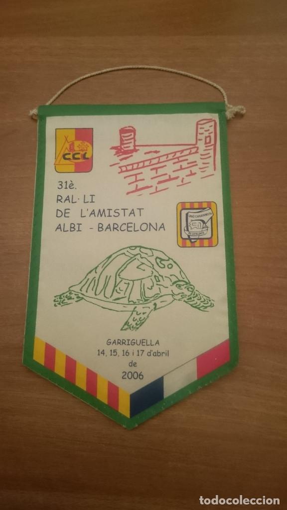 Sammlung von Wimpeln: BANDERIN 31-e RAL-LI DE L&acute;AMISTAT ALBI BARCELONA