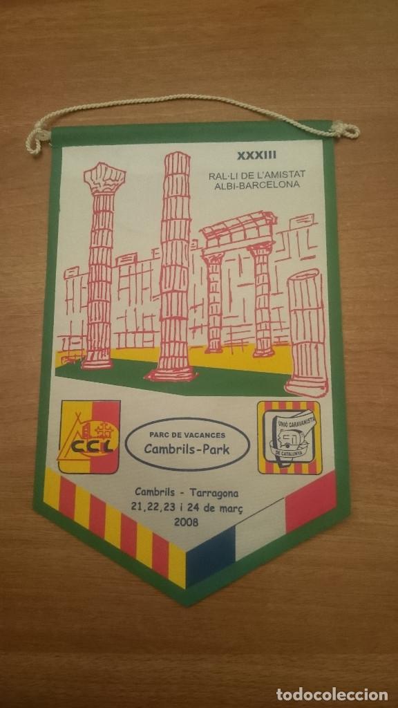 Sammlung von Wimpeln: BANDERIN  XXXIII RAL LI DE L&acute;AMISTAT ALBI - BARCELONA