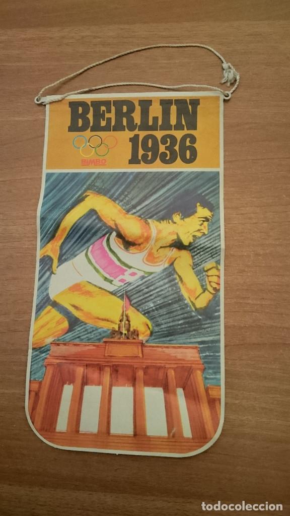 Bandierine di collezione: BANDERIN, BIMBO, JUEGOS OLIMPICOS N&ordm; 10 BERLIN 1936 A&Ntilde;O 1968