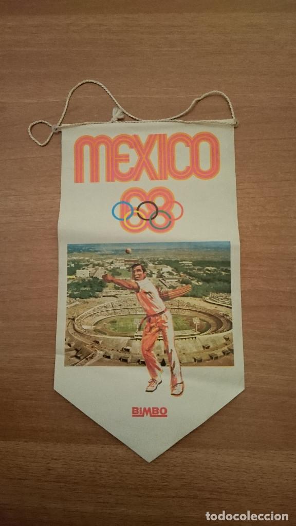 Bandierine di collezione: BANDERIN BIMBO OLIMPIADA MEXICO 68
