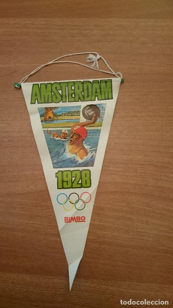 Bandierine di collezione: N&ordm;8 BANDERIN DE BIMBO DE LOS JUEGOS OLIMPICOS AMSTERDAM 1928 (OLYMPIC