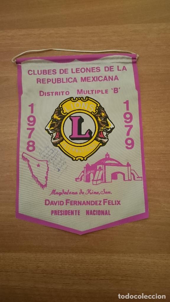 Bandierine di collezione: BANDERIN CLUBES DELEONES DE LA REPUBLICA MEXICANA - DISTRITO MULTIPLE -B- 1978-1979