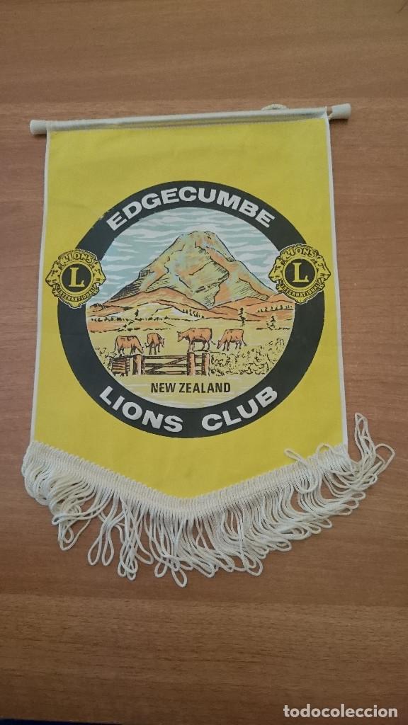 Bandierine di collezione: BANDERIN EDGECUMBE -LIONS CLUB - NEW ZEALAND