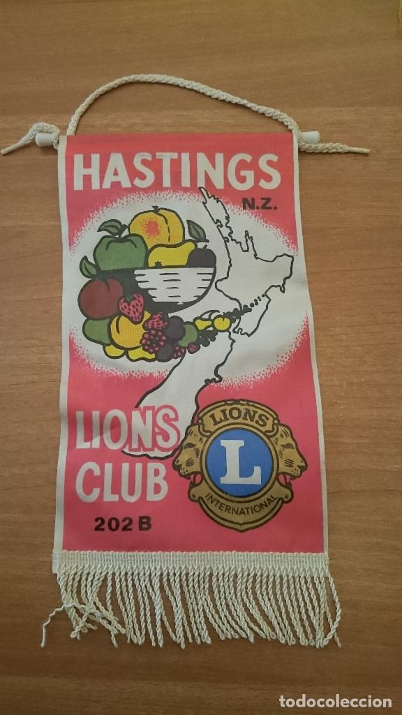 Bandierine di collezione: BANDERIN HASTINGS N.Z LIONS CLUB 202 B