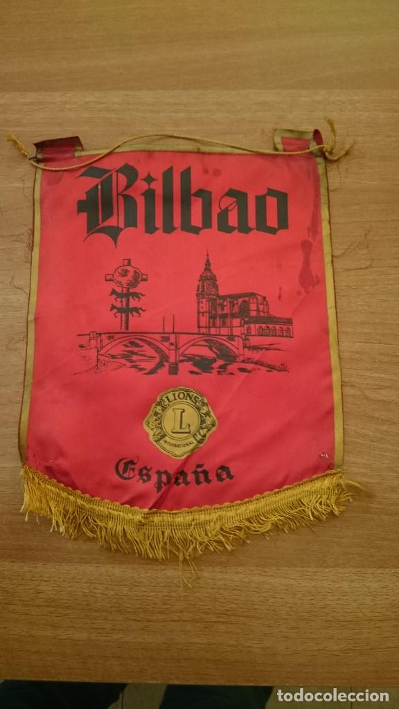 Bandierine di collezione: BANDERIN BILBAO - LIONS  ESPA&Ntilde;A