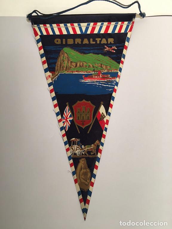 Galhardetes de cole&ccedil;&atilde;o: ANTIGUO BANDERIN DE GIBRALTAR