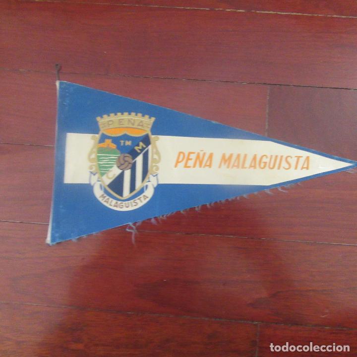 Sammlung von Wimpeln: banderin futbol pe&ntilde;a malaguista, m&aacute;laga