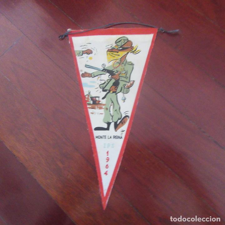 Bandierine di collezione: banderin militar monte la reina ips