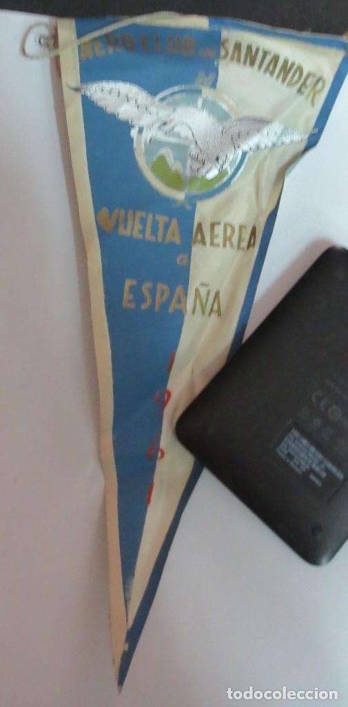 Galhardetes de cole&ccedil;&atilde;o: BANDER&Iacute;N AERO CLUB DE SANTANDER VUELTA A&Eacute;REA DE ESPA&Ntilde;A A&Ntilde;O 1961