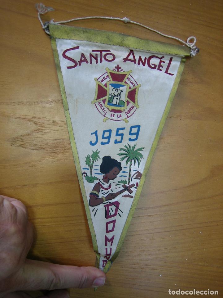 Fanions de collection: Antiguo banderin. Domu. Santo Angel 1959