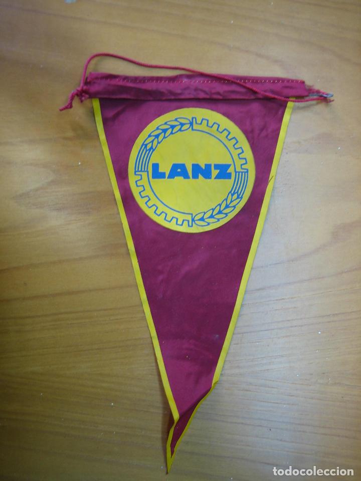 Fanions de collection: Antiguo bander&iacute;n publicitarios a&ntilde;os 60. Lanz