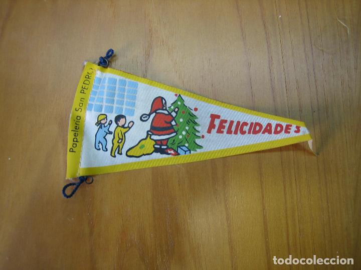Fanions de collection: Antiguo bander&iacute;n a&ntilde;os 60. Felicidades