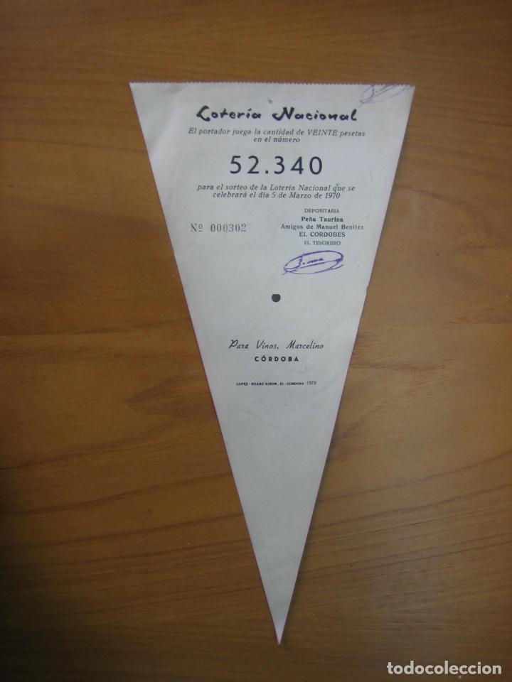 Banderines de colecci&oacute;n: Antiguo bander&iacute;n a&ntilde;os 60.