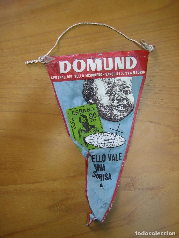 Fanions de collection: Antiguo bander&iacute;n a&ntilde;os 60. Domund