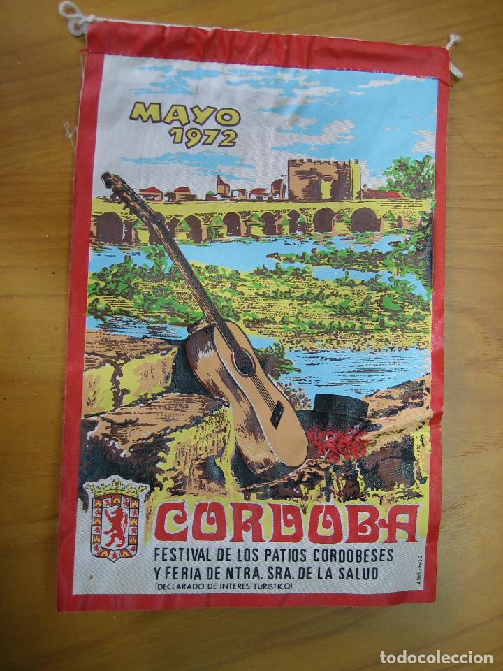 Banderines de colecci&oacute;n: Antiguo bander&iacute;n . Feria y Fiesta de los patios. Cordoba 1972
