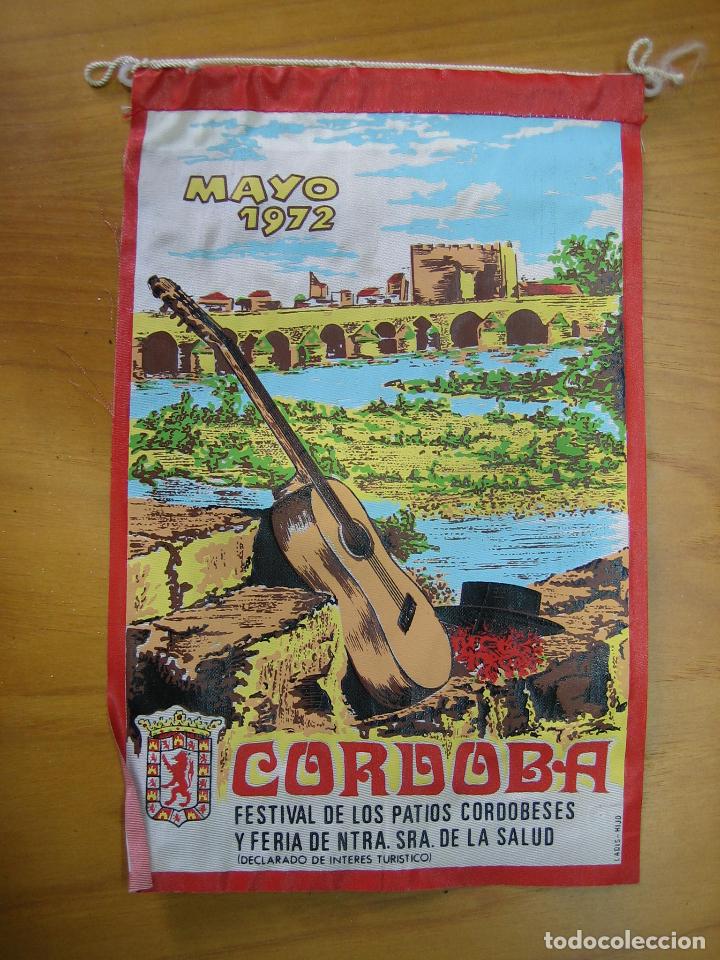Sammlung von Wimpeln: Antiguo bander&iacute;n . Feria y Fiesta de los patios. Cordoba 1972