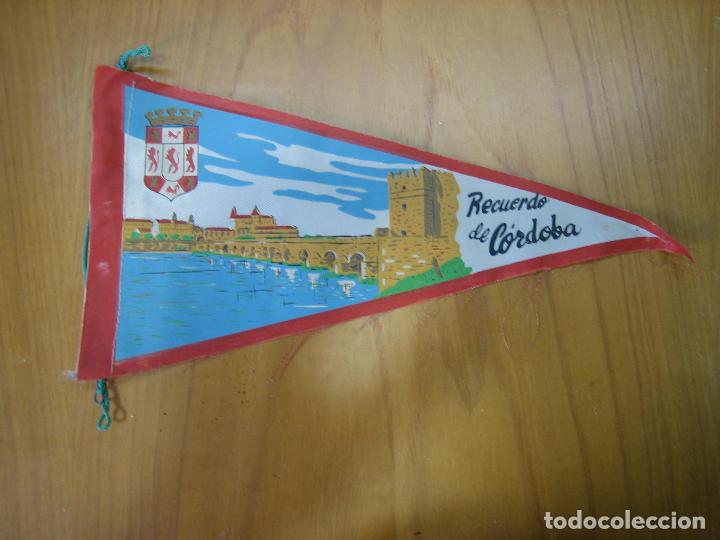 Fanions de collection: Antiguo bander&iacute;n. Recuerdo de C&oacute;rdoba a&ntilde;os 60