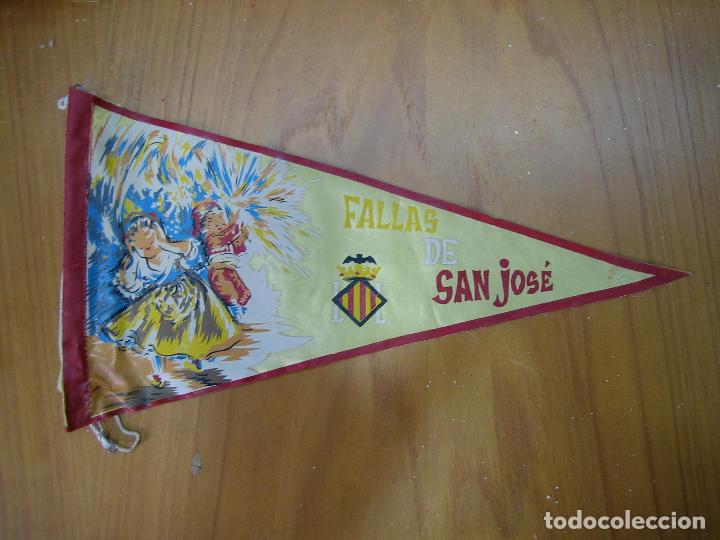 Bandierine di collezione: Antiguo bander&iacute;n. Valencia. Falla de San Jose