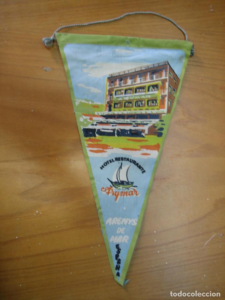 Sammlung von Wimpeln: Antiguo bander&iacute;n publicitario. Hotel Arimar