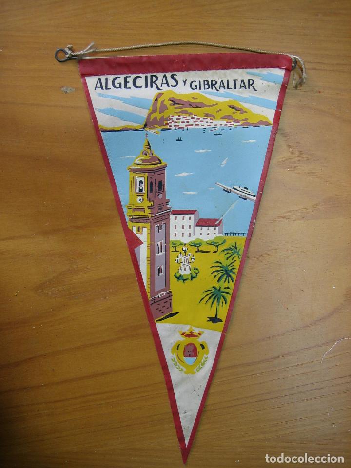 Sammlung von Wimpeln: Antiguo bander&iacute;n tur&iacute;stico. Algeciras y Gibrartar