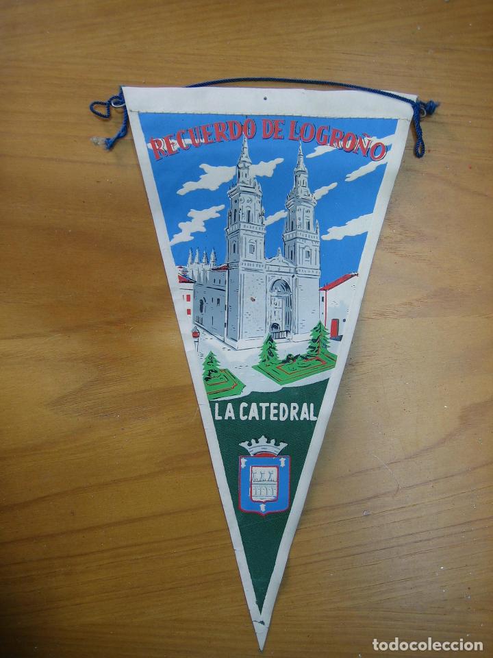 Galhardetes de cole&ccedil;&atilde;o: Antiguo bander&iacute;n tur&iacute;stico. Logro&ntilde;o