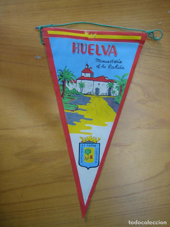 Galhardetes de cole&ccedil;&atilde;o: Antiguo bander&iacute;n tur&iacute;stico. Huelva