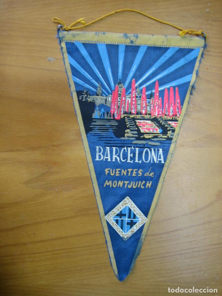 Galhardetes de cole&ccedil;&atilde;o: Antiguo bander&iacute;n tur&iacute;stico. Barcelona