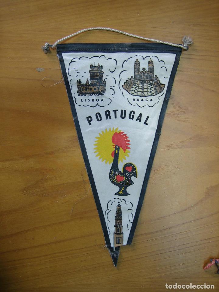 Banderines de colecci&oacute;n: Antiguo bander&iacute;n tur&iacute;stica. Portugal