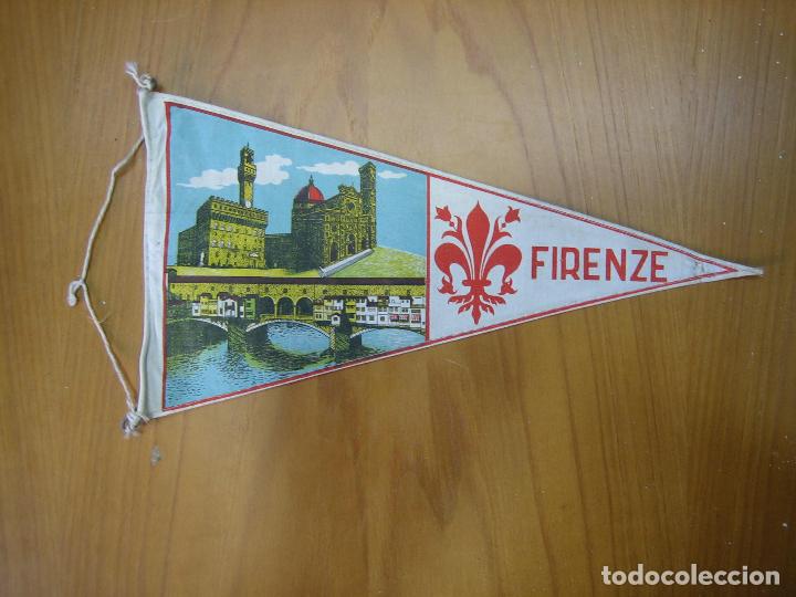 Fanions de collection: Antiguo bander&iacute;n tur&iacute;stica. Furenze
