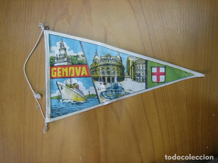 Fanions de collection: Antiguo bander&iacute;n tur&iacute;stica. G&eacute;nova