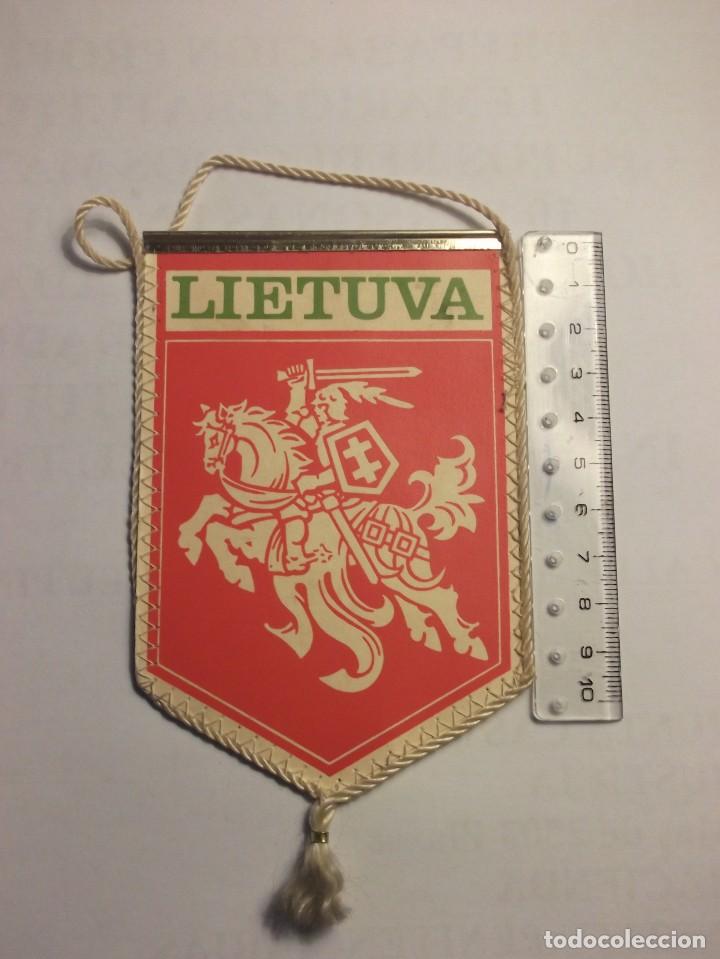 Galhardetes de cole&ccedil;&atilde;o: BANDER&Iacute;N DE LITUANIA.