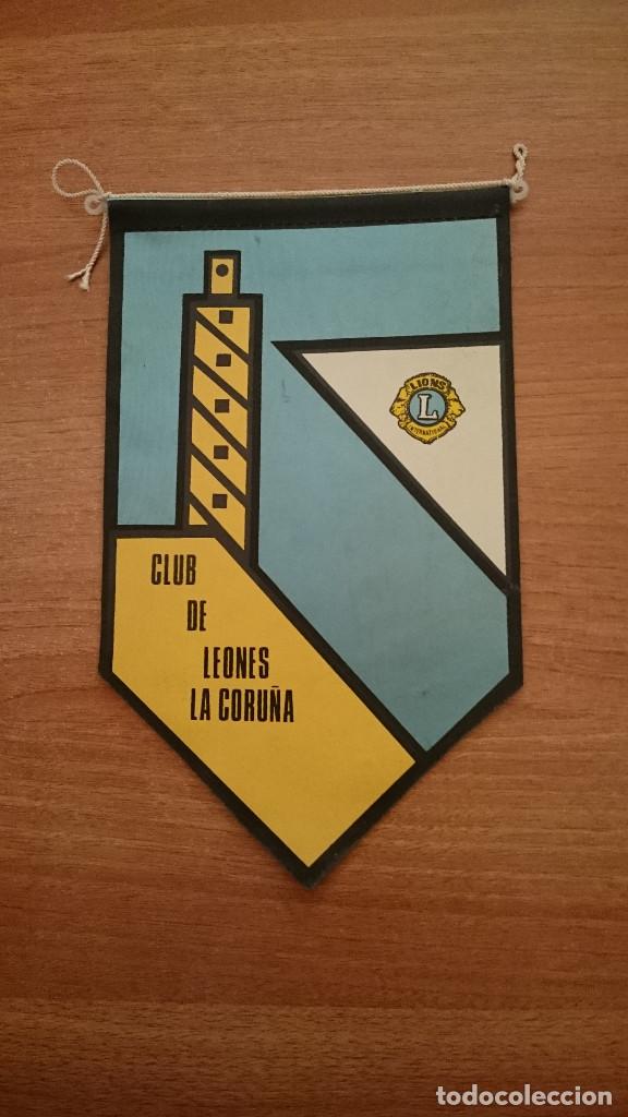 Galhardetes de cole&ccedil;&atilde;o: BANDERIN CLUB DE LEONES LA CORU&Ntilde;A