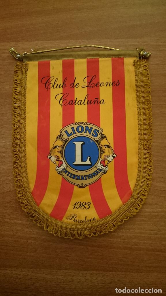 Galhardetes de cole&ccedil;&atilde;o: BANDERIN CLUB DE LEONES DE CATALU&Ntilde;A