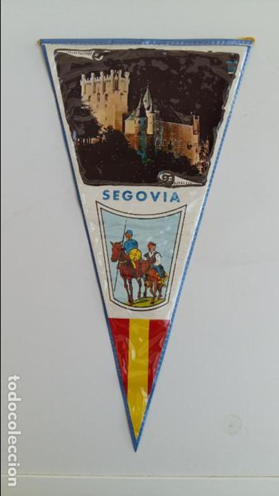 Galhardetes de cole&ccedil;&atilde;o: BANDERIN SEGOVIA. PLASTIFICADO.